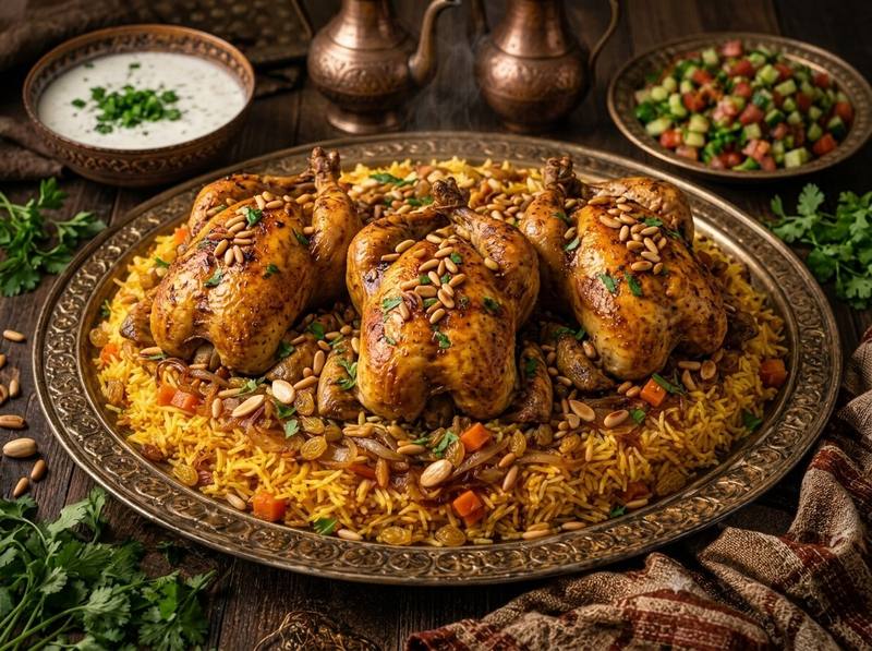 مندي دجاج (3 دجاجات)