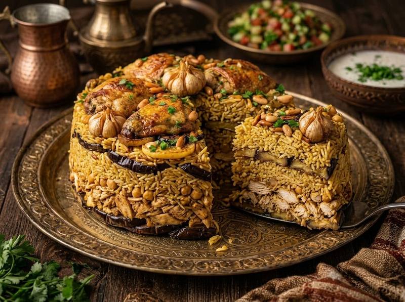 طنجرة مقلوبة (تكفي 4 أشخاص)